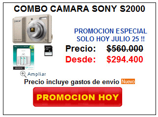 Promoci&oacute;n especial